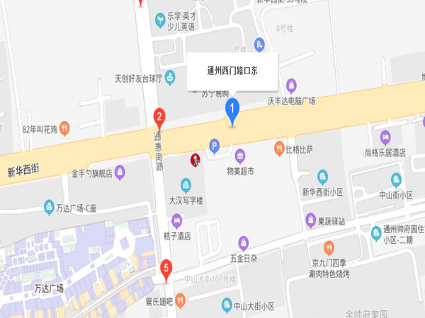 通州西門(mén)路口東